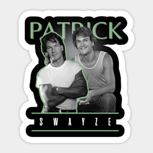 Patrick swayze +++ retro Sticker